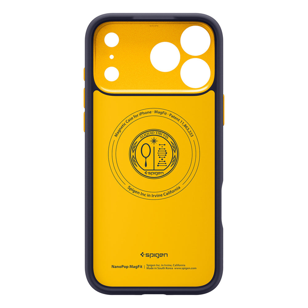 Spigen Nano Pop MagSafe case for iPhone 17 Pro - navy blue_2