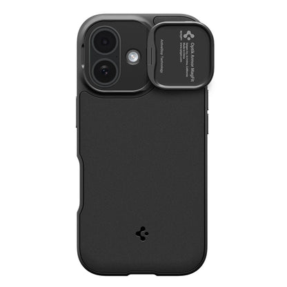 Spigen Optik Armor MagSafe case for iPhone 17 - black_1