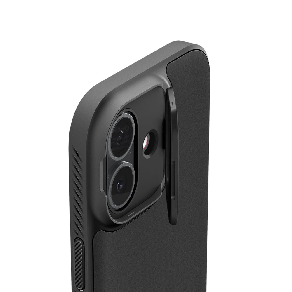 Spigen Optik Armor MagSafe case for iPhone 17 - black_2