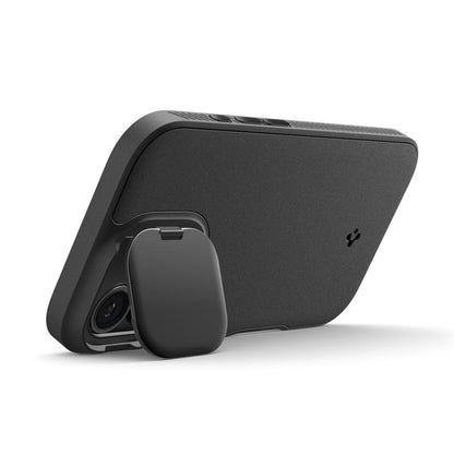 Spigen Optik Armor MagSafe case for iPhone 17 - black_3