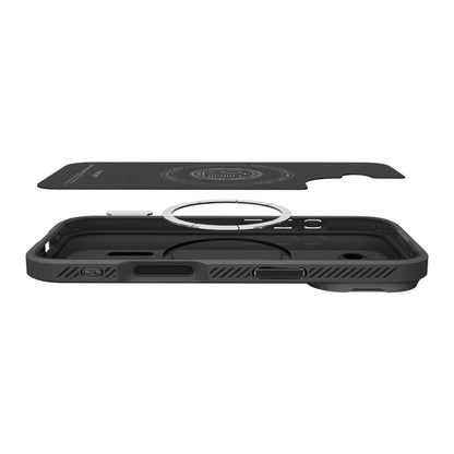 Spigen Optik Armor MagSafe case for iPhone 17 - black_4