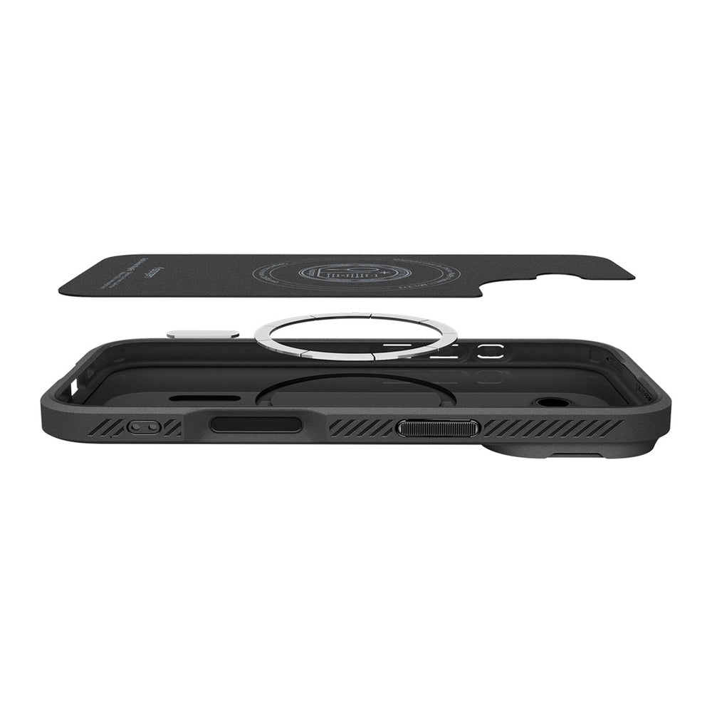 Spigen Optik Armor MagSafe case for iPhone 17 - black_7