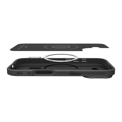 Spigen Optik Armor MagSafe case for iPhone 17 - black_7