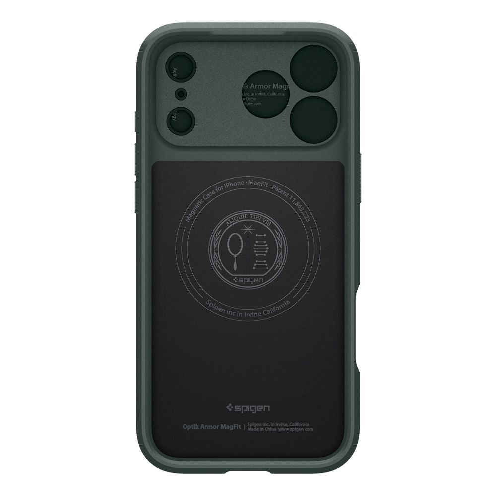 Spigen Optik Armor MagSafe Case for iPhone 17 Pro - Green_2