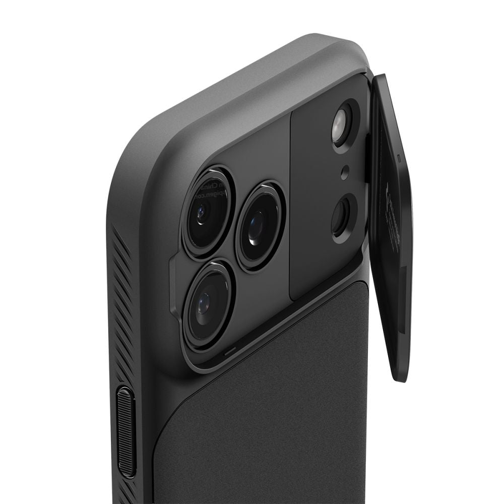 Spigen Optik Armor MagSafe case for iPhone 17 Pro - black_4