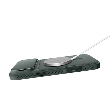 Spigen Optik Armor MagSafe Case for iPhone 17 Pro Max - Green_11