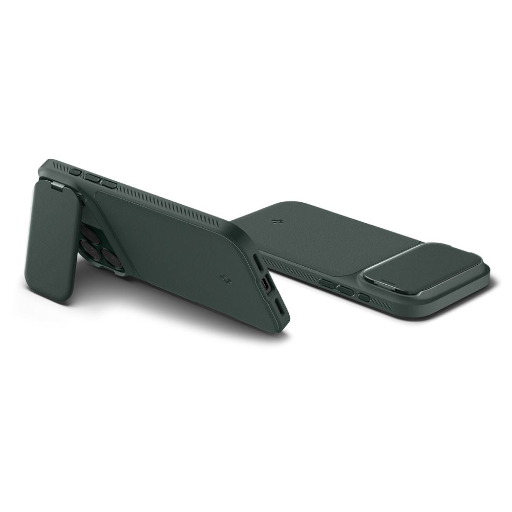 Spigen Optik Armor MagSafe Case for iPhone 17 Pro Max - Green_5