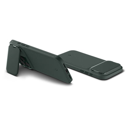 Spigen Optik Armor MagSafe Case for iPhone 17 Pro Max - Green_5