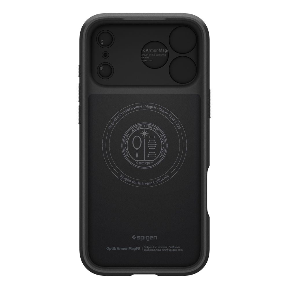 Spigen Optik Armor MagSafe Case for iPhone 17 Pro Max - Black_2