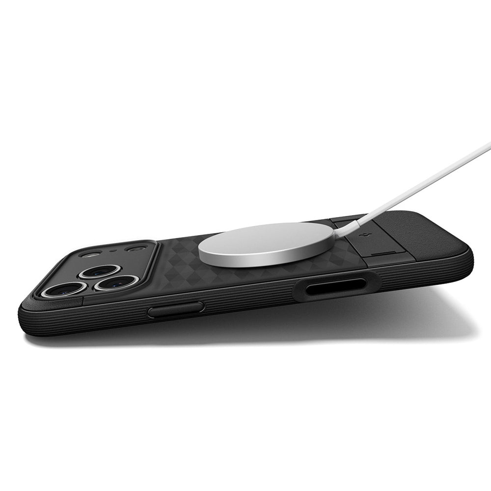 Spigen Parallax "S" MagSafe Case for iPhone 17Pro - Matte Black_12