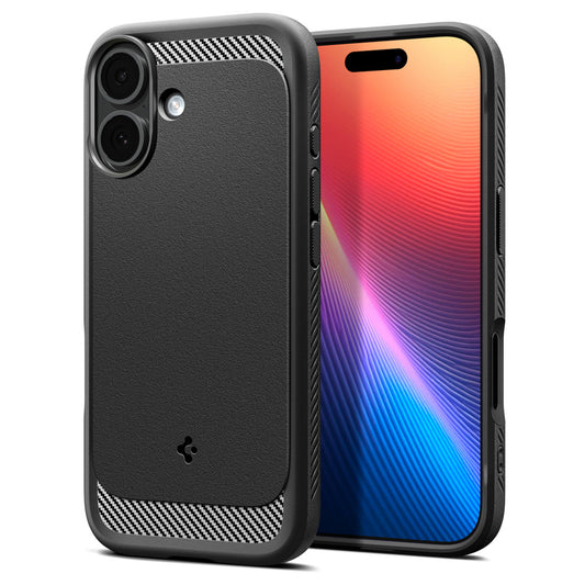 Spigen Rugged Armor Mag MagSafe Case for iPhone 17 - Matte Black_0
