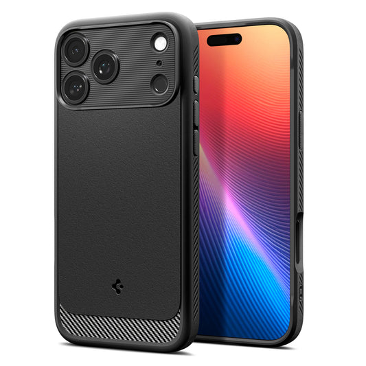 Spigen Rugged Armor Mag MagSafe Case for iPhone 17 Pro - Matte Black_0