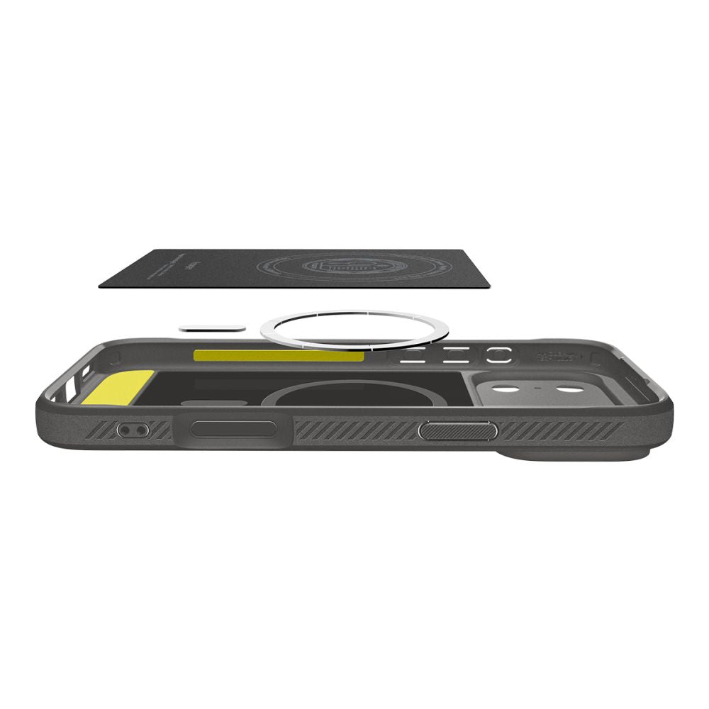 Spigen Rugged Armor Mag MagSafe Case for iPhone 17 Pro Max - Gray_6