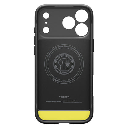Spigen Rugged Armor Mag MagSafe Case for iPhone 17 Pro Mat - Matte Black_2