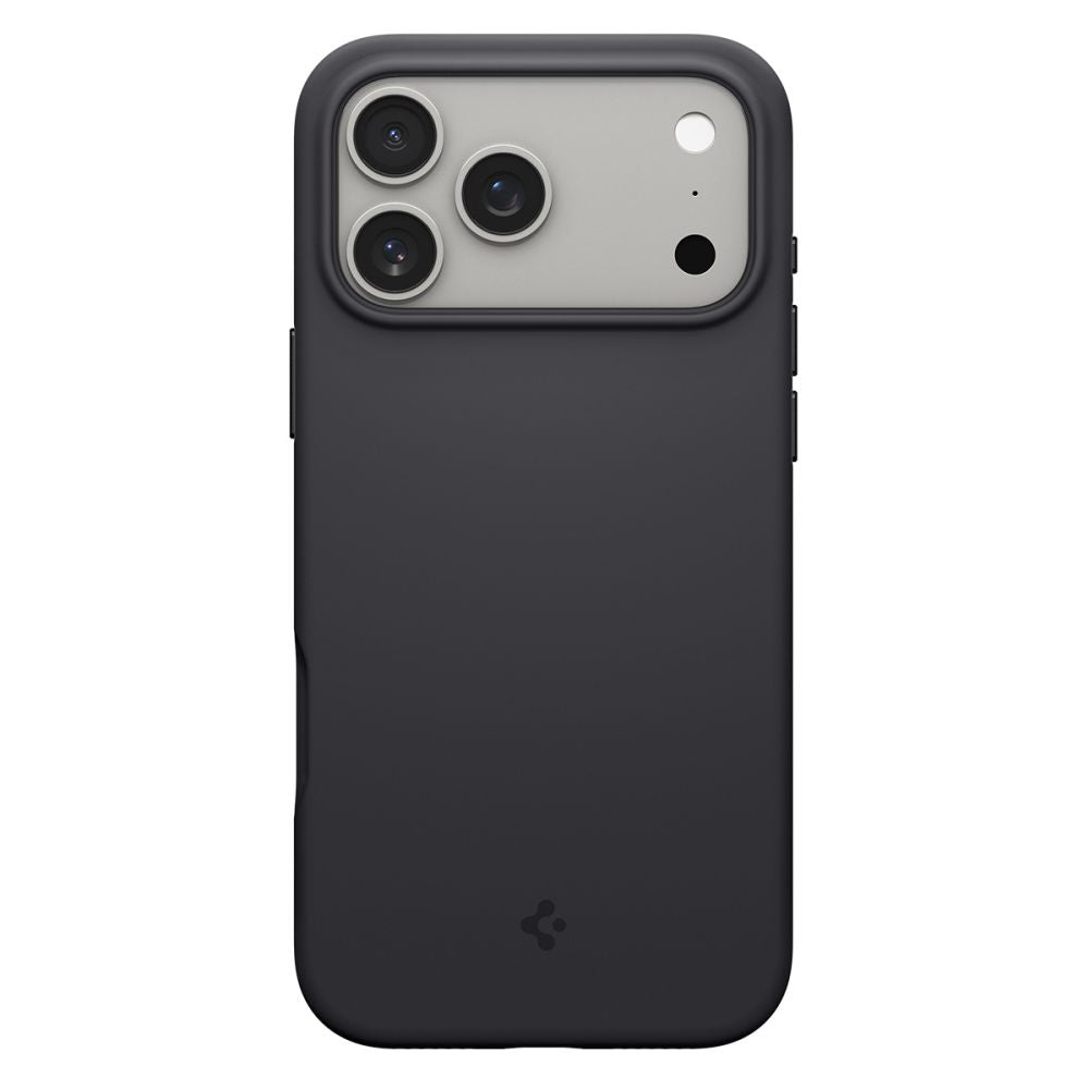 Spigen Silicone Fit MagSafe Case for iPhone 17 Pro - Black_1