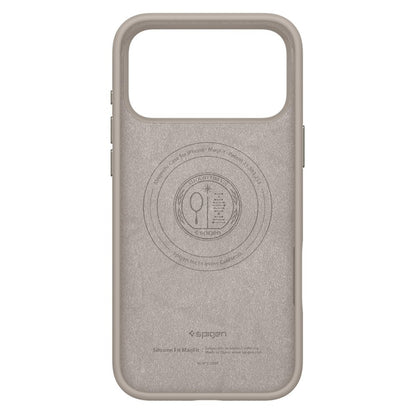 Spigen Silicone Fit MagSafe Case for iPhone 17 Pro Max - Gray_2