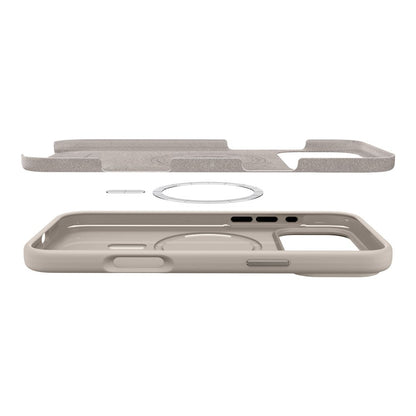 Spigen Silicone Fit MagSafe Case for iPhone 17 Pro Max - Gray_5