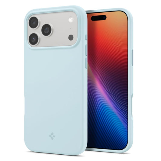 Spigen Silicone Fit MagSafe Case for iPhone 17 Pro - Blue_0