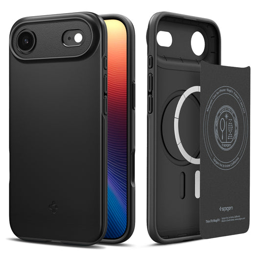 Spigen Thin Fit MagSafe Case for iPhone 17 Air - Black_0