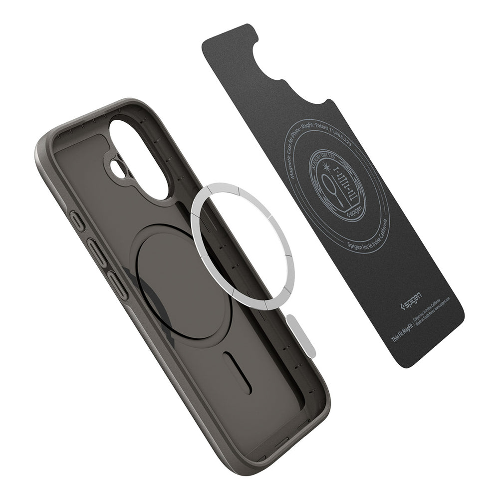 Spigen Thin Fit MagSafe Case for iPhone 17 - Gray_5