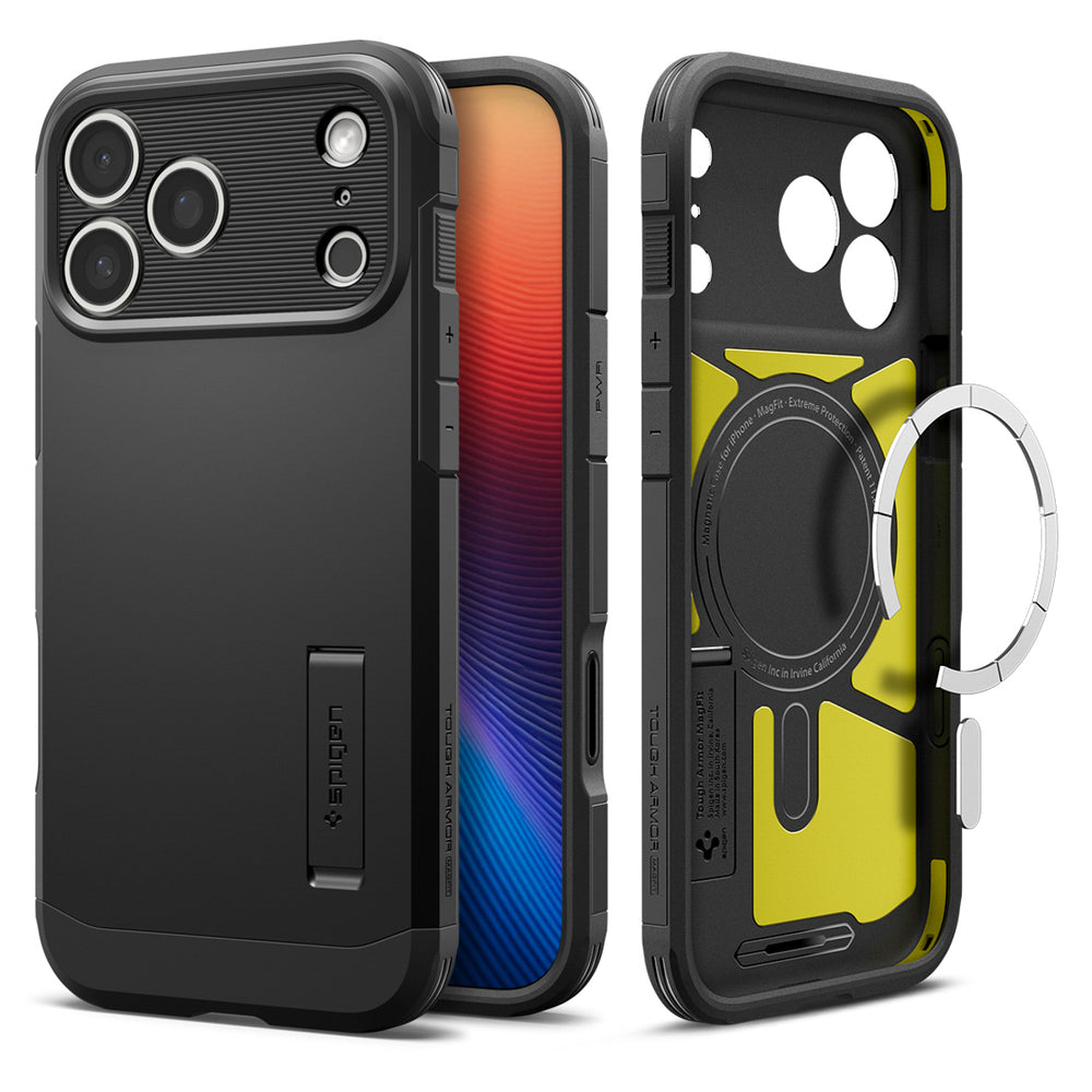 Spigen Tough Armor &quot;T&quot; MagSafe case for iPhone 17 Pro Max - black_0