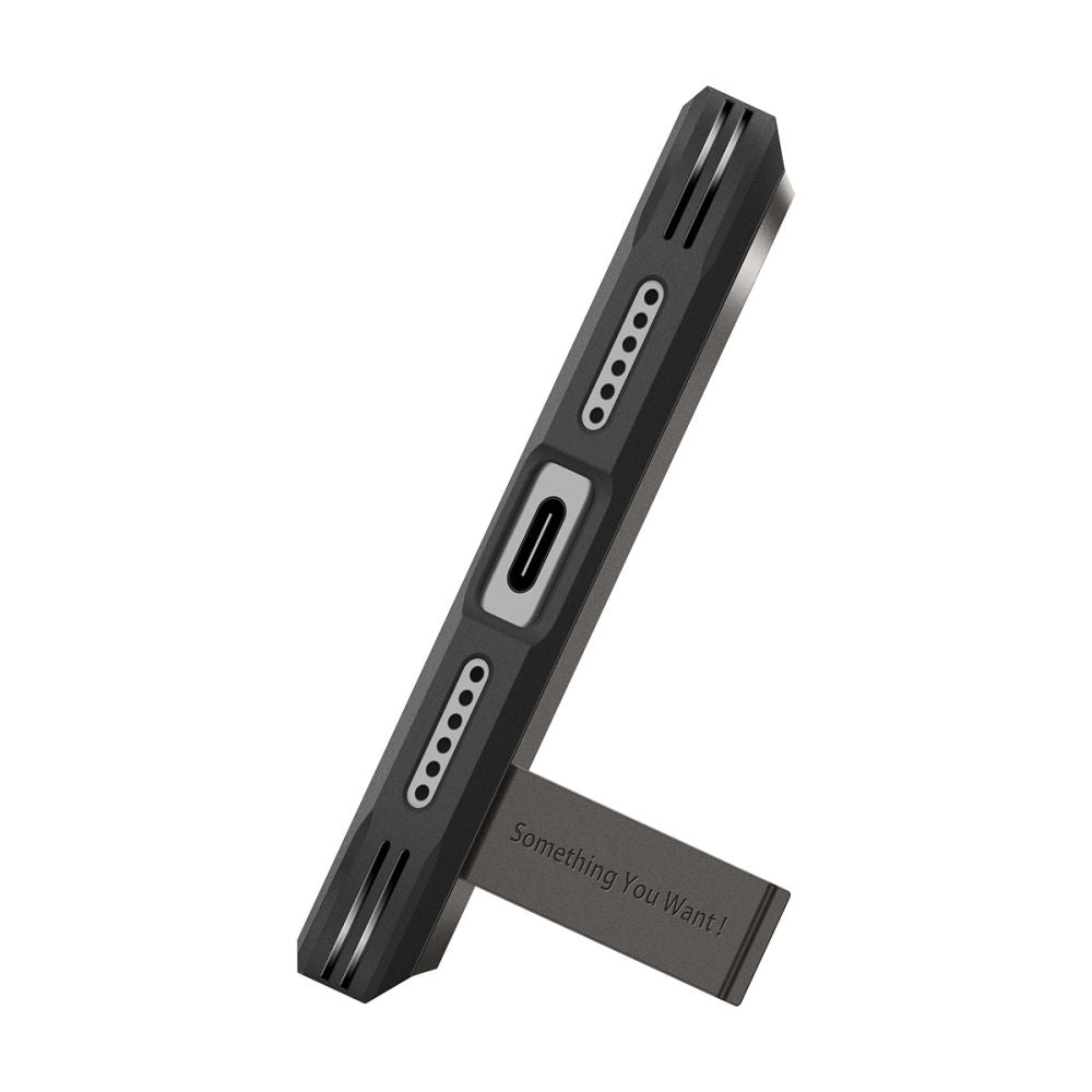 Spigen Tough Armor &quot;T&quot; MagSafe Case for iPhone 17 Pro Max - Gray_4