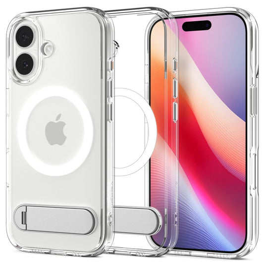 Spigen Ultra Hybrid &quot;S&quot; MagSafe Case for iPhone 17 - Clear and White_0