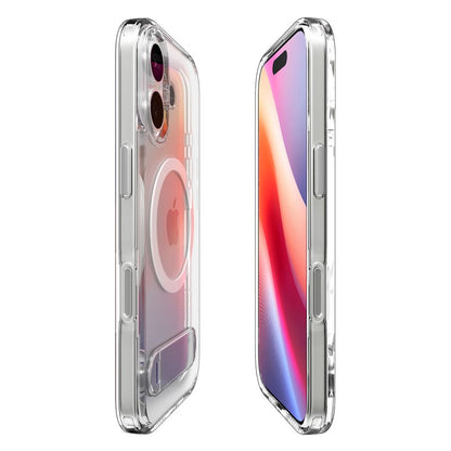 Spigen Ultra Hybrid &quot;S&quot; MagSafe Case for iPhone 17 - Clear and White_4