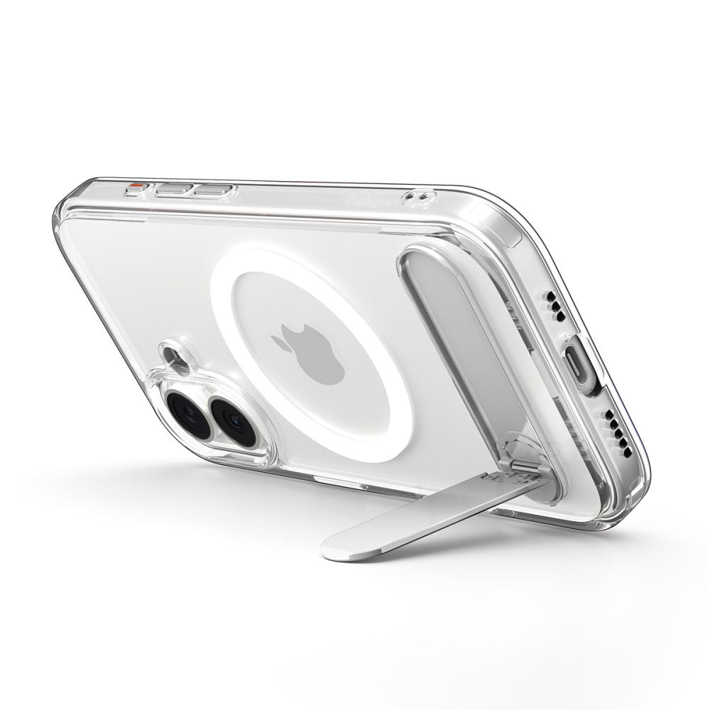 Spigen Ultra Hybrid &quot;S&quot; MagSafe Case for iPhone 17 - Clear and White_5