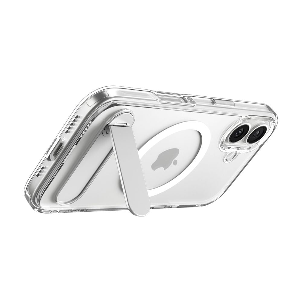 Spigen Ultra Hybrid &quot;S&quot; MagSafe Case for iPhone 17 - Clear and White_7