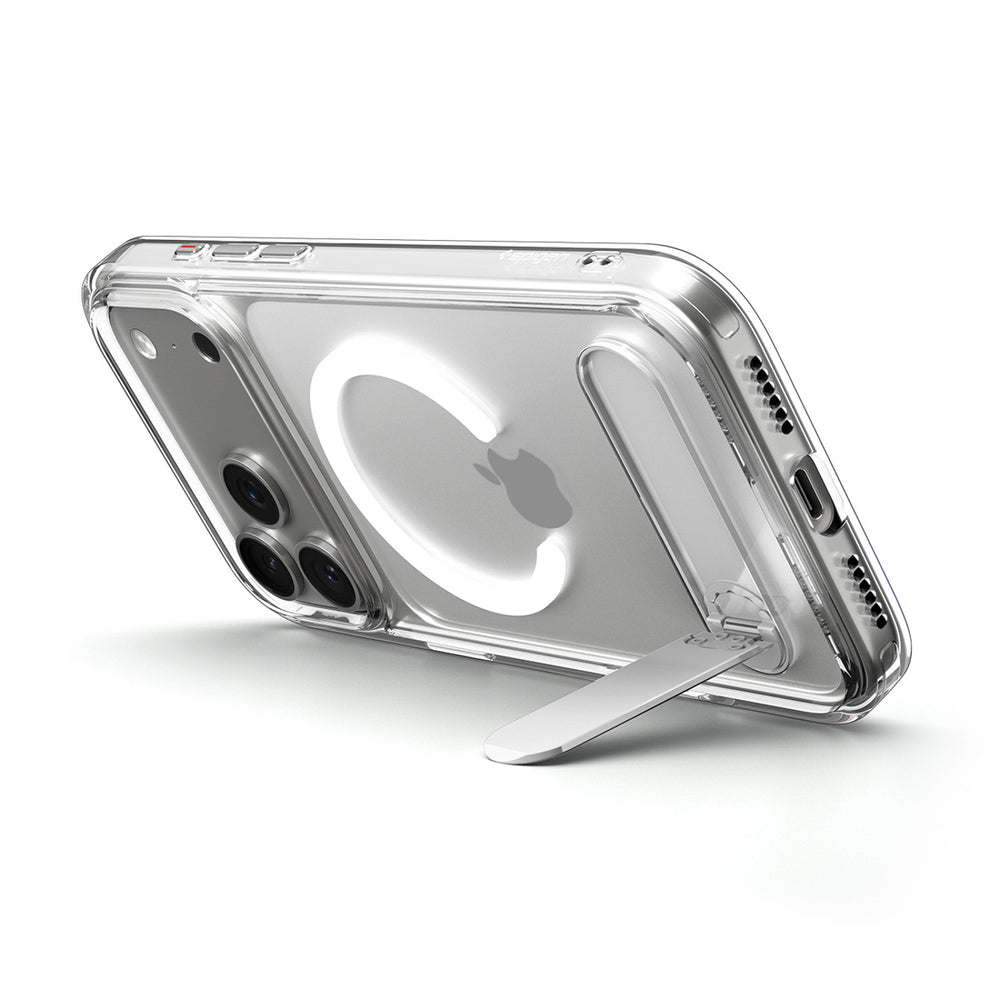 Spigen Ultra Hybrid &quot;S&quot; MagSafe Case for iPhone 17 Pro - Clear and White_5