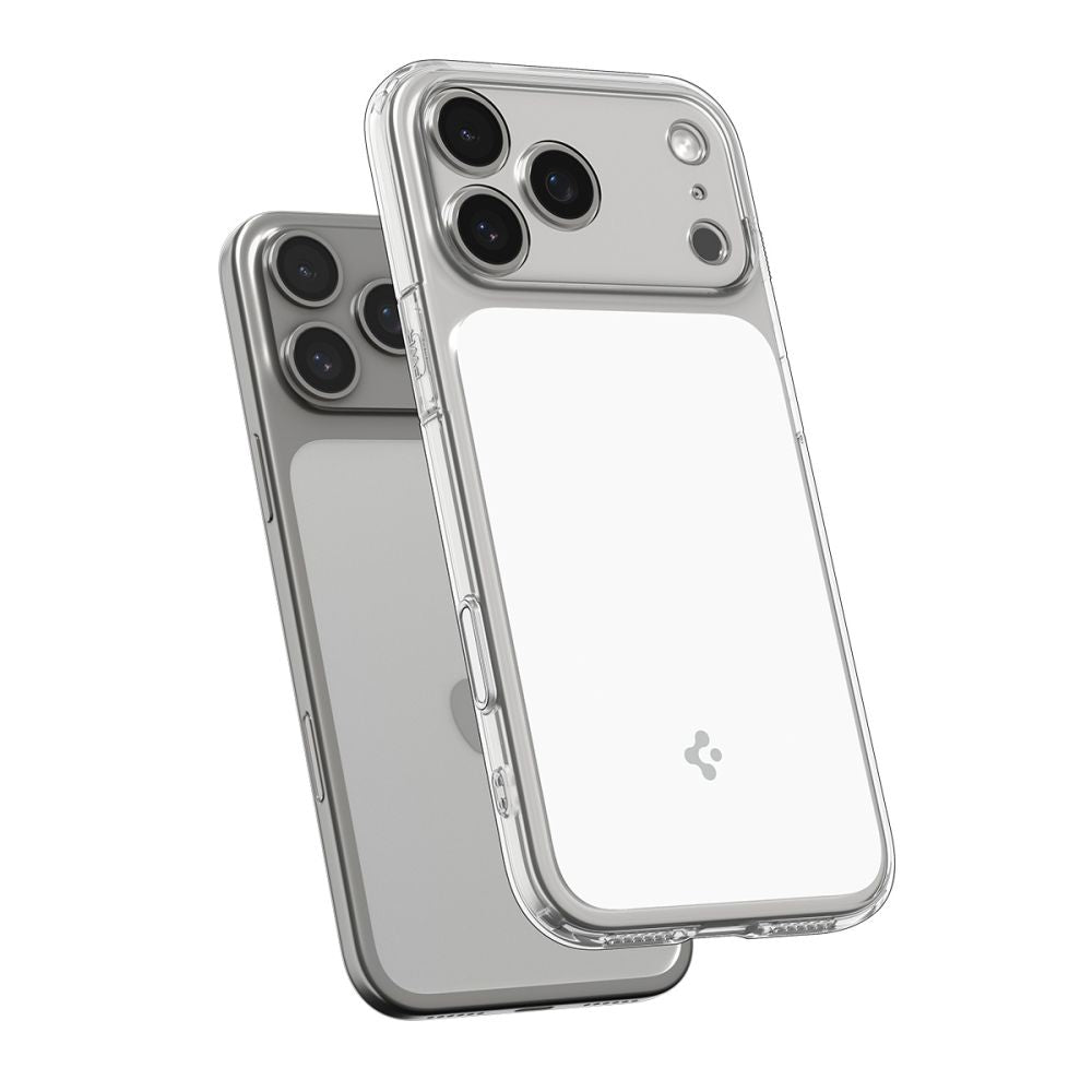 Spigen Ultra Hybrid &quot;T&quot; MagSafe Case for iPhone 17 Pro Max - Clear and White_4