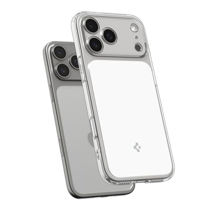 Spigen Ultra Hybrid &quot;T&quot; MagSafe Case for iPhone 17 Pro Max - Clear and White_4