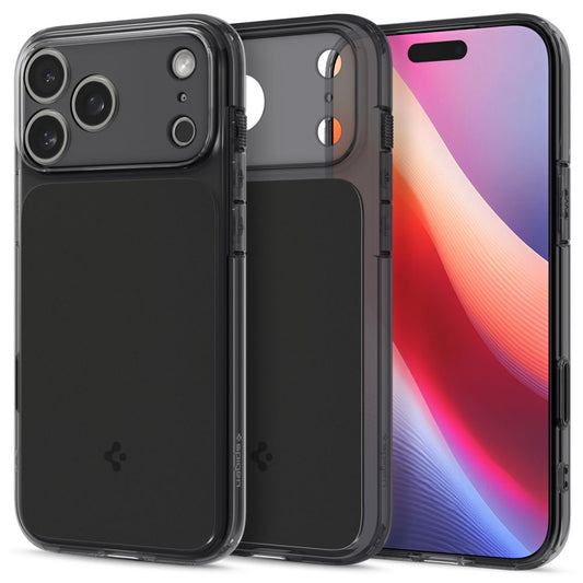 Spigen Ultra Hybrid "T" MagSafe Case for iPhone 17 Pro Max - Matte Black_0