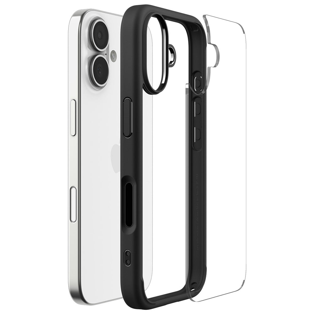 Spigen Ultra Hybrid Case for iPhone 17 - Matte Black_6