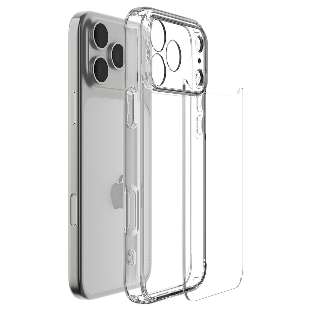 Spigen Ultra Hybrid Case for iPhone 17 Pro - Transparent_6