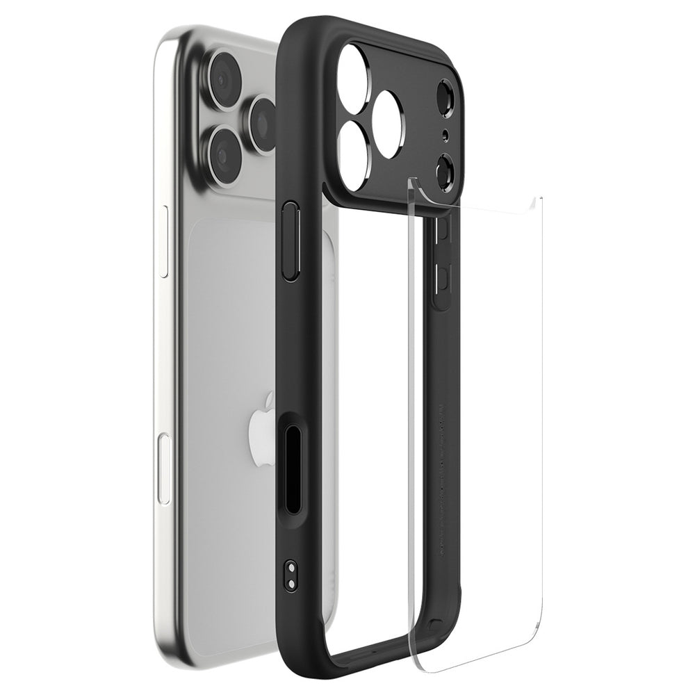 Spigen Ultra Hybrid Case for iPhone 17 Pro - Matte Black_6