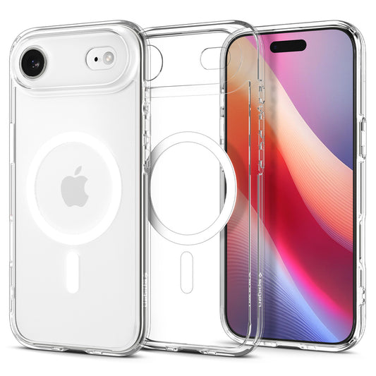 Spigen Ultra Hybrid MagSafe Case for iPhone 17 Air - Clear and White_0
