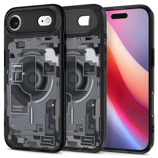 Spigen Ultra Hybrid MagSafe case for iPhone 17 Air Zero One - black_0