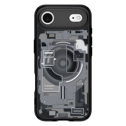 Spigen Ultra Hybrid MagSafe case for iPhone 17 Air Zero One - black_1