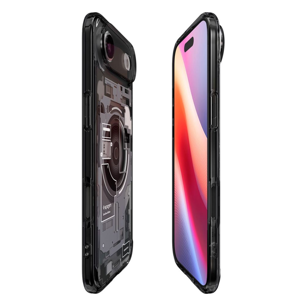 Spigen Ultra Hybrid MagSafe case for iPhone 17 Air Zero One - black_5