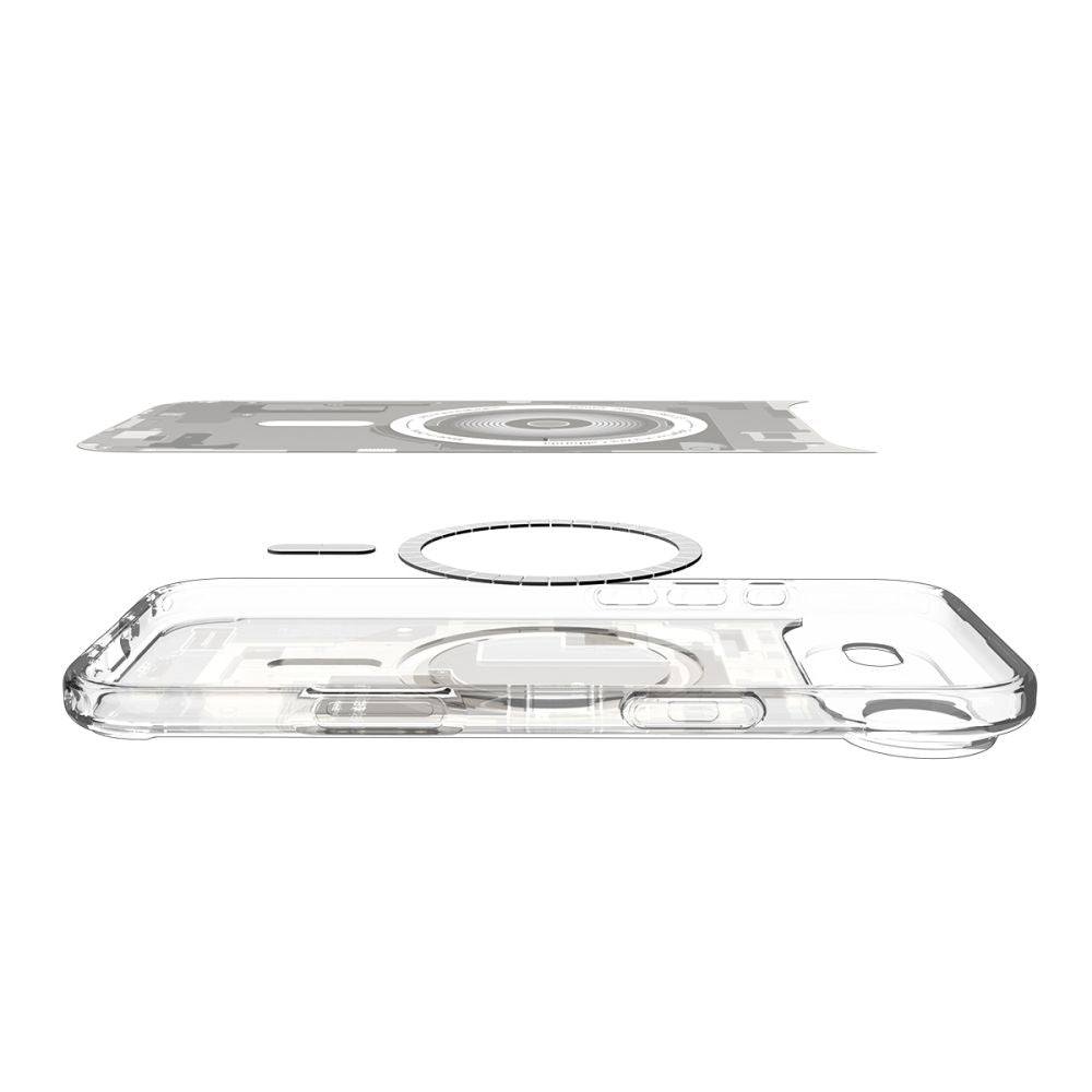 Spigen Ultra Hybrid MagSafe case for iPhone 17 Air Zero One - titanium_6