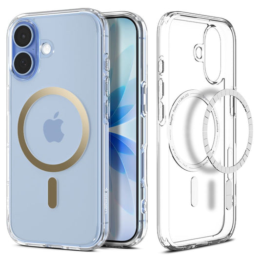 Spigen Ultra Hybrid MagSafe Case for iPhone 17 - Transparent Gold_0