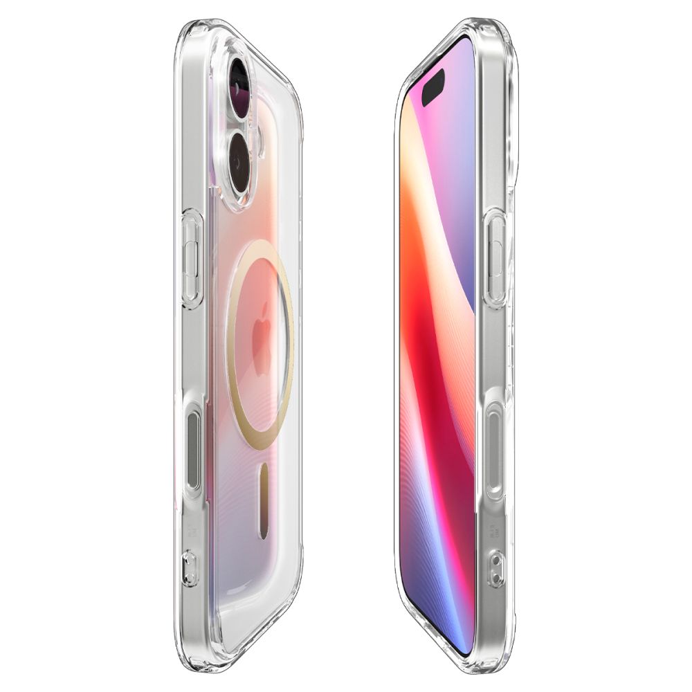 Spigen Ultra Hybrid MagSafe Case for iPhone 17 - Transparent Gold_4
