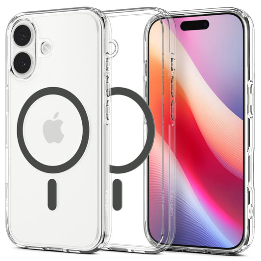 Spigen Ultra Hybrid MagSafe Case for iPhone 17 - Clear Gray_0