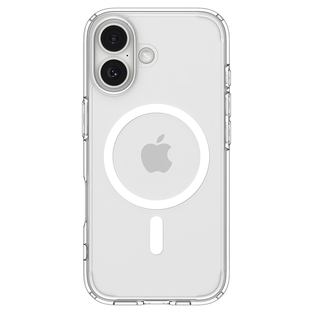 Spigen Ultra Hybrid MagSafe Case for iPhone 17 - Clear and White_1