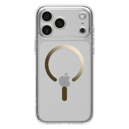 Spigen Ultra Hybrid MagSafe Case for iPhone 17 Pro - Transparent Gold_2