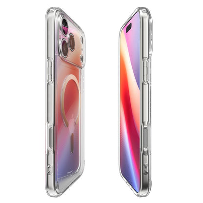 Spigen Ultra Hybrid MagSafe Case for iPhone 17 Pro - Transparent Gold_5