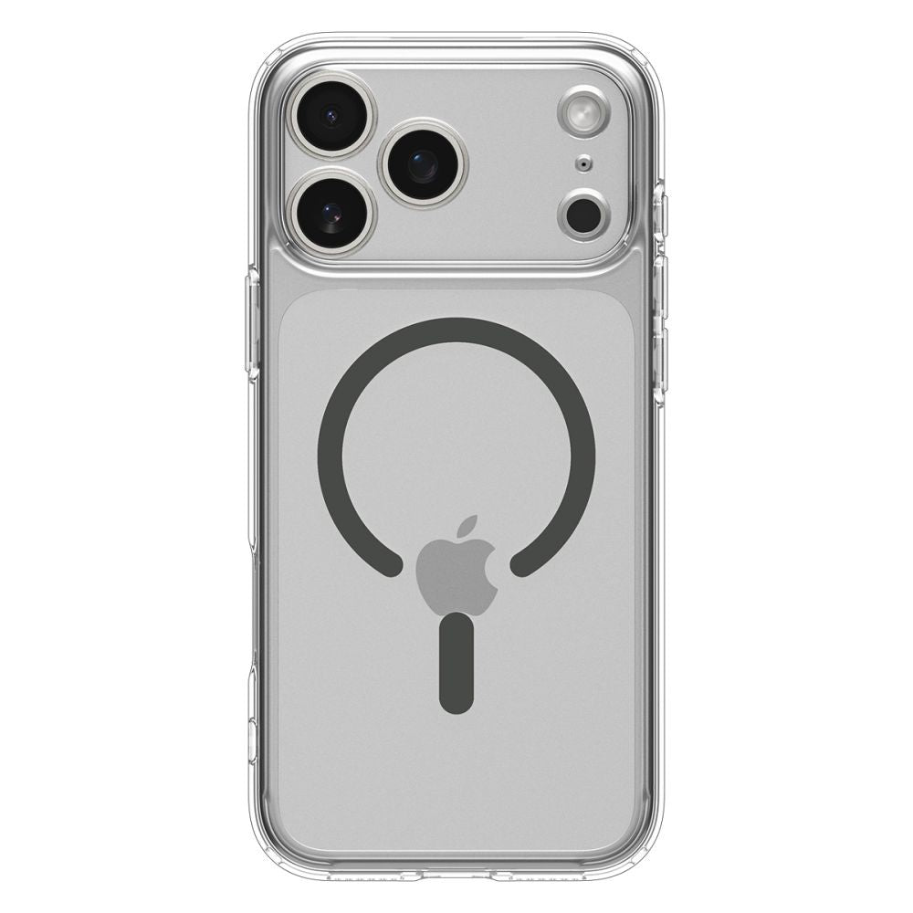 Spigen Ultra Hybrid MagSafe Case for iPhone 17 Pro Max - Clear Gray_1