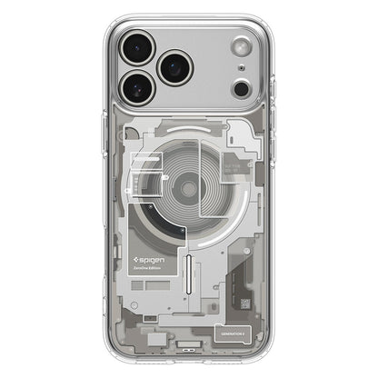 Spigen Ultra Hybrid MagSafe case for iPhone 17 Pro Zero One - titanium_1
